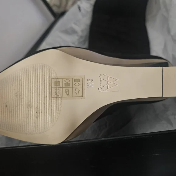 💗💘Womens AAJ By Aminah Black Boots Size 8 - 4" Heels - NWOT🧡💓 - Picture 11 of 13